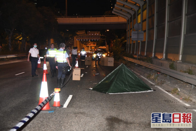 21岁男子被拖行至屯门公路当场死亡。资料图片