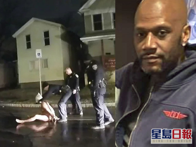 41歲非裔男子丹尼爾疑因警暴致死,7名警員遭停職。AP圖片
