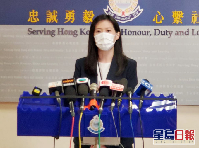 警方交代案情。