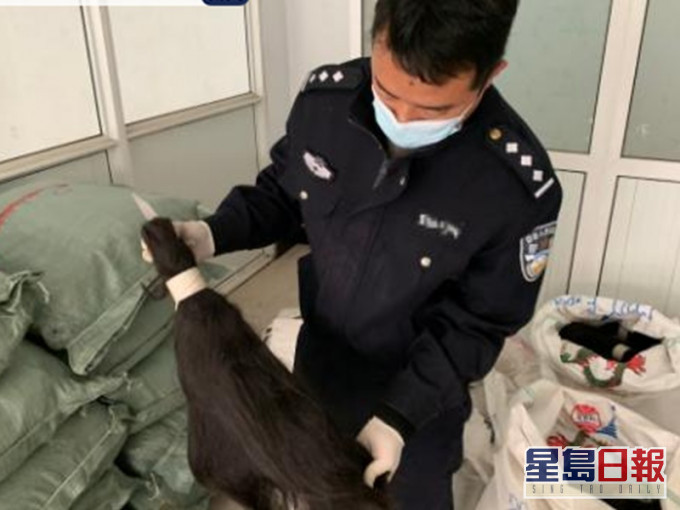 現場查扣3.3噸現貨及書證、物證一批。網圖