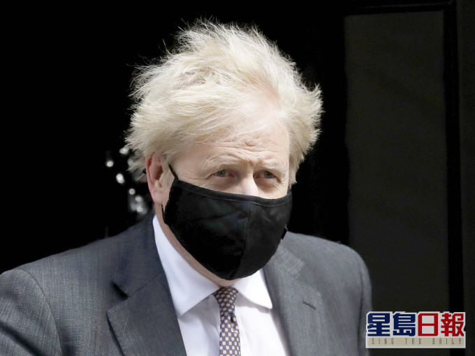 英國首相約翰遜。AP圖片