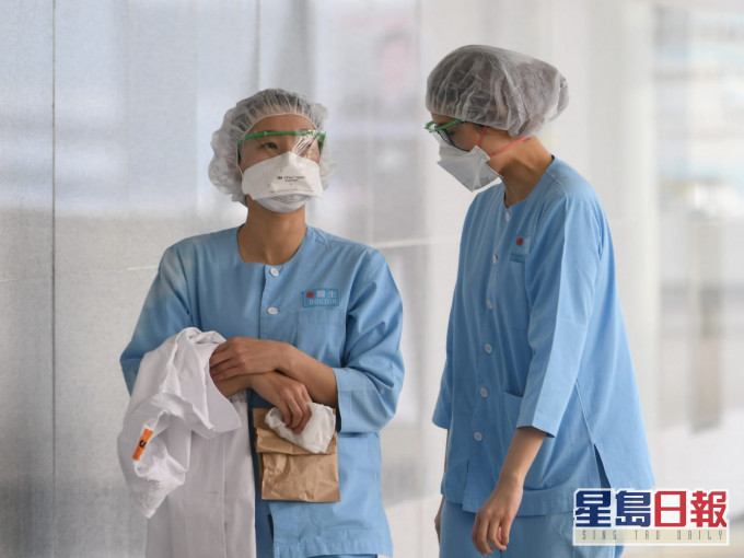 医管局为员工检测。