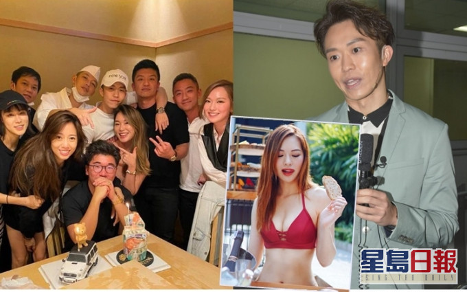 馮盈盈被指拉衫尾出席富二代Reeve生日P,鄭衍峰護花堅持緋聞女友馮盈盈唔拜金。