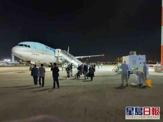 該大韓航空抵特拉維夫只有12名以色列公民獲准入境。