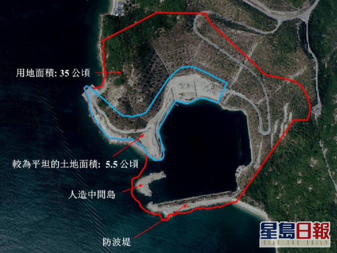 政府公開招標發展石澳水上運動中心,目標5年內全面投入服務。政府新聞處圖片