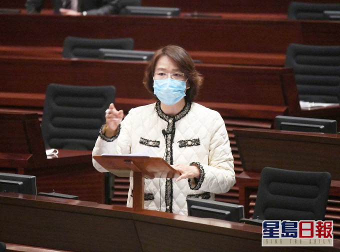 梁美芬建议内会寻求更多熟悉《议事规则》的法律意见。资料图片