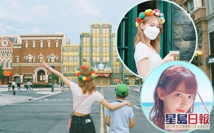 宮脇咲良陪弟弟去玩。