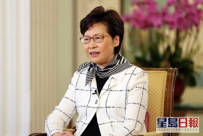 林鄭月娥表示將深化內地與香港金融互聯互通,逐步擴大「互聯互通」合資格股票範圍。 資料圖片