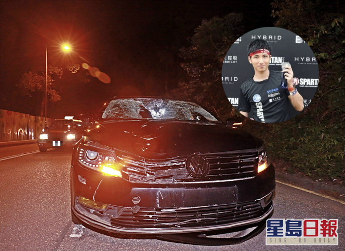 26歲男子(小圖)懷疑被一輛私家車撞斃。