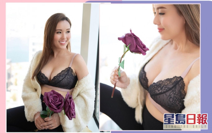 楊洛婷係03年港姐亞軍,有樣有身材。