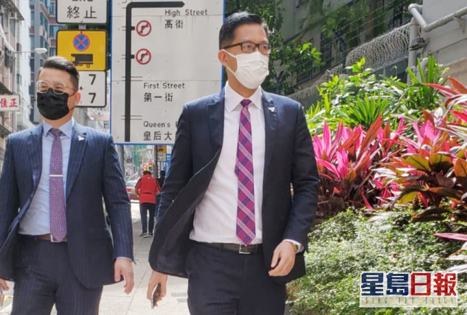 尹兆堅(左);林卓廷(右)。
