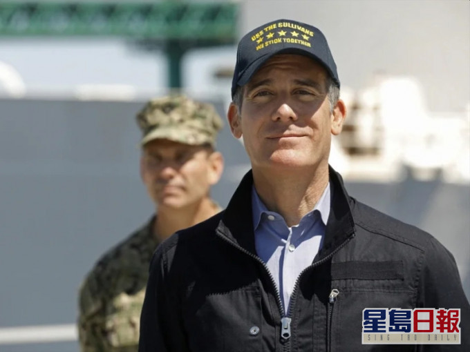 洛杉矶市长贾西迪。AP
