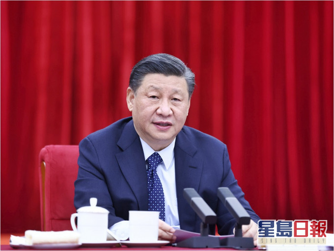 习近平表示,中国已经可以平视世界了。新华社资料图片