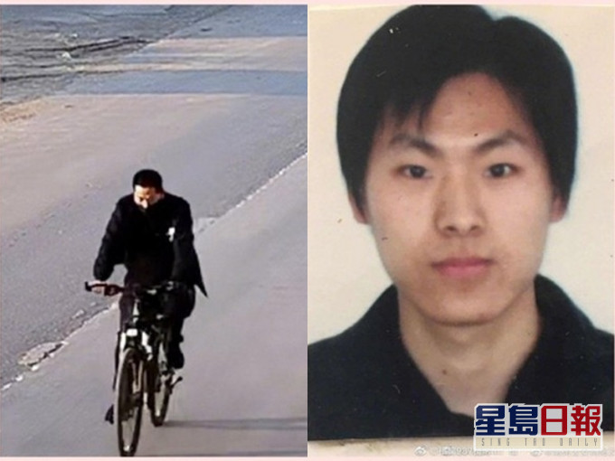疑凶王会强当时身穿深色衣服逃逸。网图