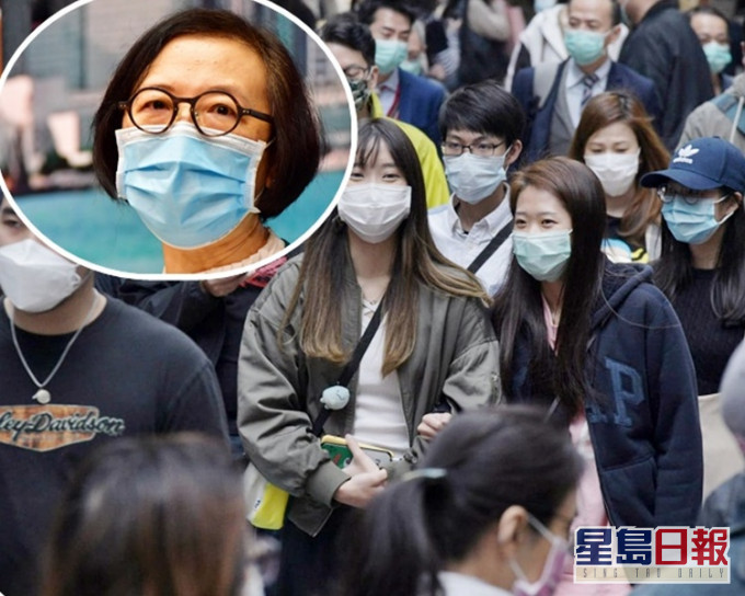 陳肇始(小圖)認為當局在應變上只是「慢了告知他人已進行的工作」。資料圖片