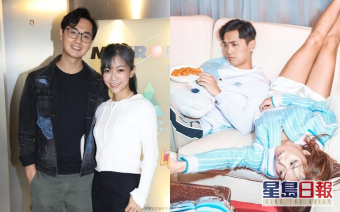 Fred与阿诗于电台节目中互爆瘀事。