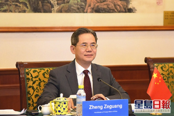 外交部副部长郑泽光。网上图片