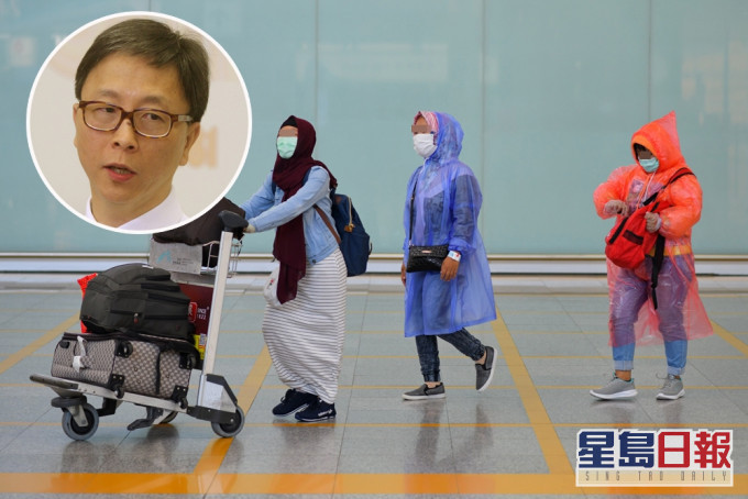 何栢良倡禁菲國及印度來港航班。 資料圖片