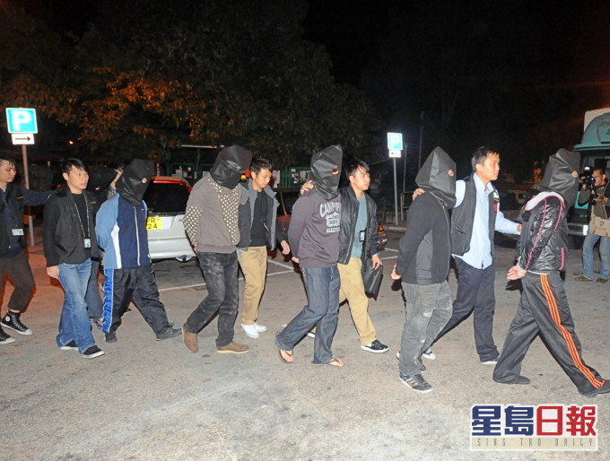 警方当日拘捕多人。资料图片