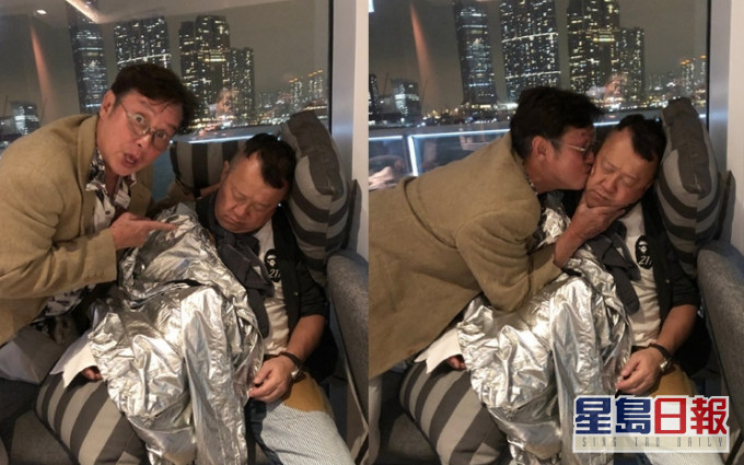 志偉飲完瞓都預咗,但未到晚上9時已瞓著,志偉實在太累。