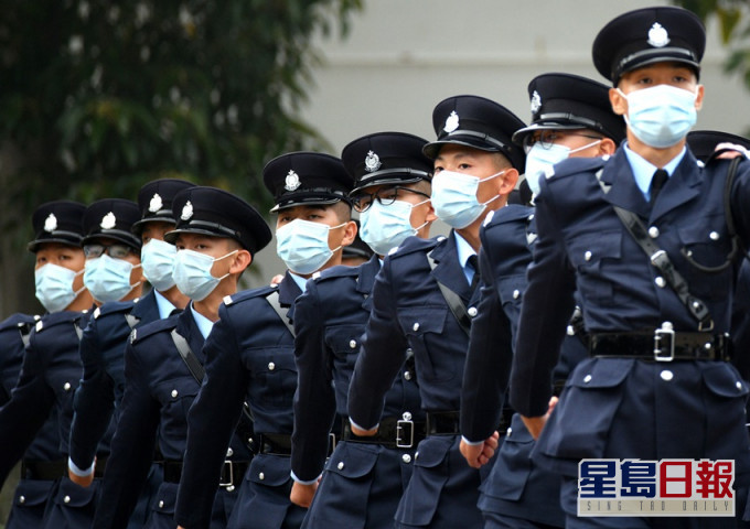 警察學院一名40歲男警員初步確診。資料圖片