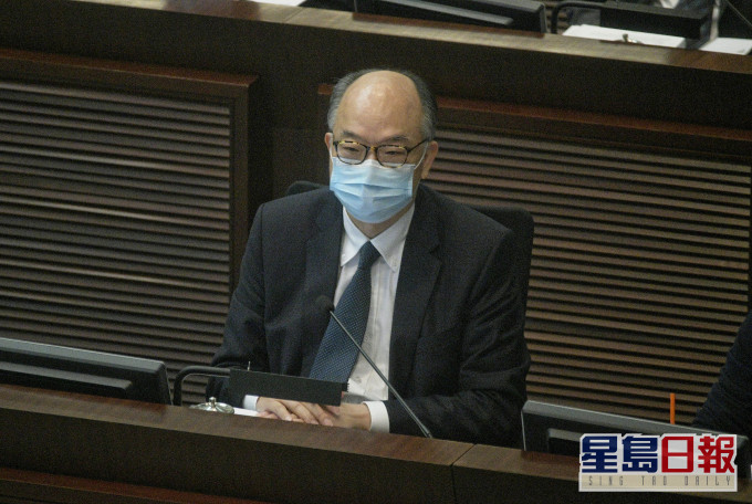 陈帆指公屋免租可抵销负担,认为效果等同冻租。 资料图片