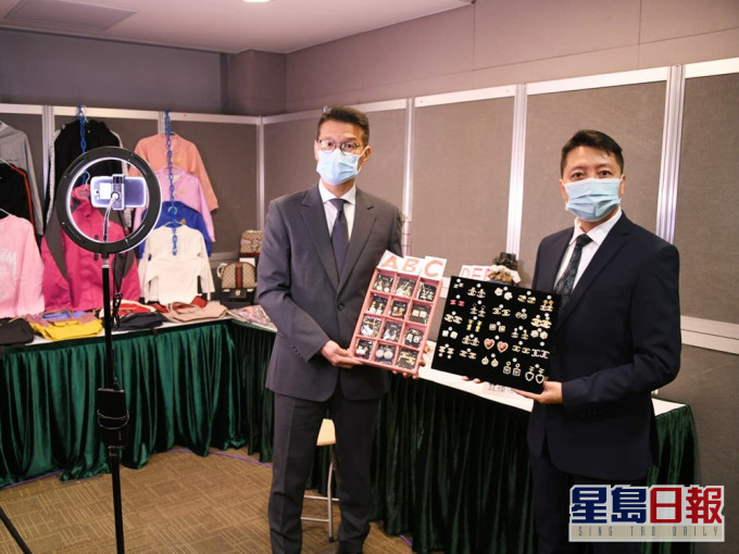 海關打擊網售冒牌貨,拘捕22人。 資料圖片