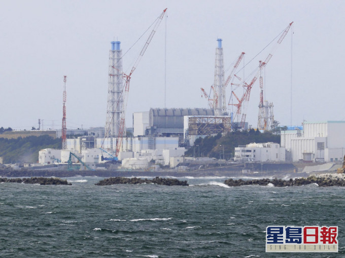 日本福島第一核電站。AP圖片