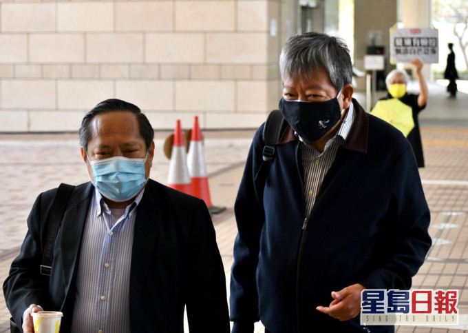 何俊仁及李卓人。