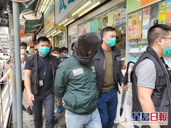 涉案52岁姓苏男子被捕。