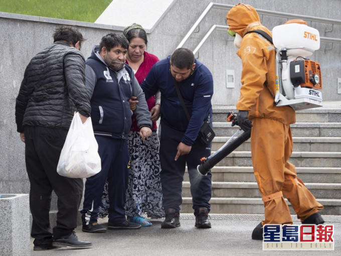 圣彼得堡圣乔治医院消防救出多人。AP