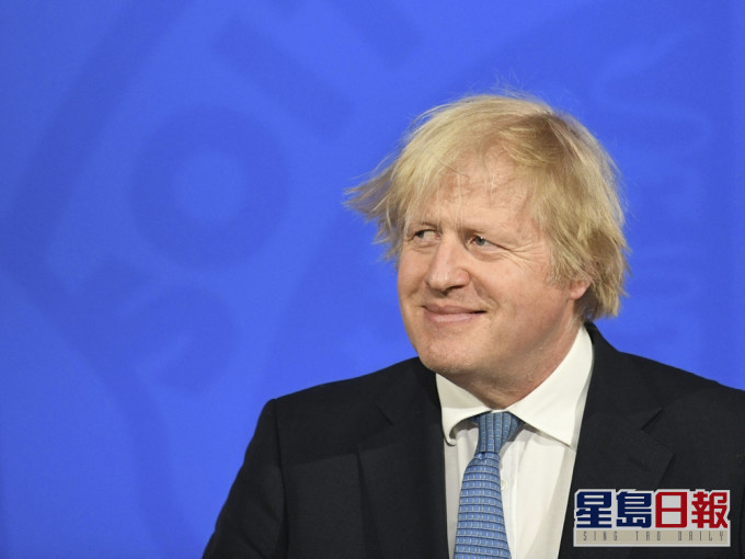 英國首相約翰遜。AP資料圖片