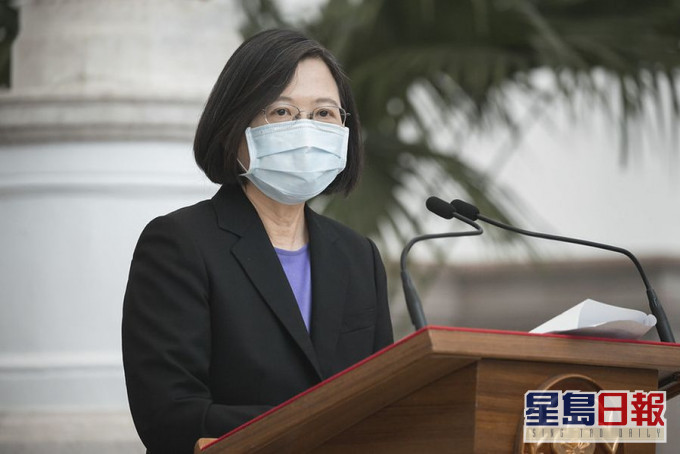 台湾总统蔡英文明日发表就职演说。 台湾总统府图片