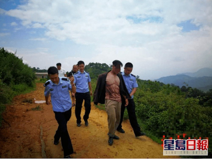 涉案的男子目前已被警方刑事拘留。網圖