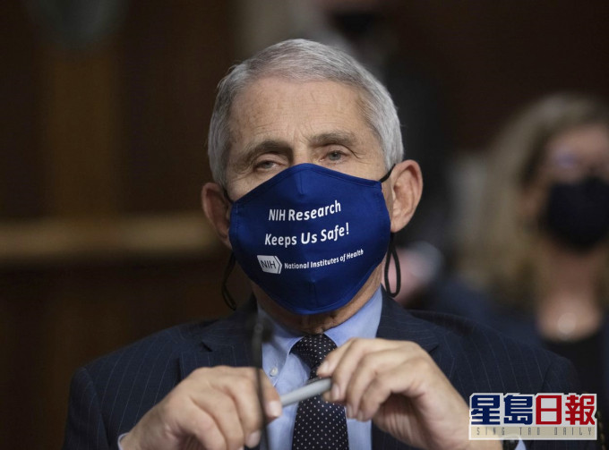 福奇指,對於特朗普確診不感意外。AP