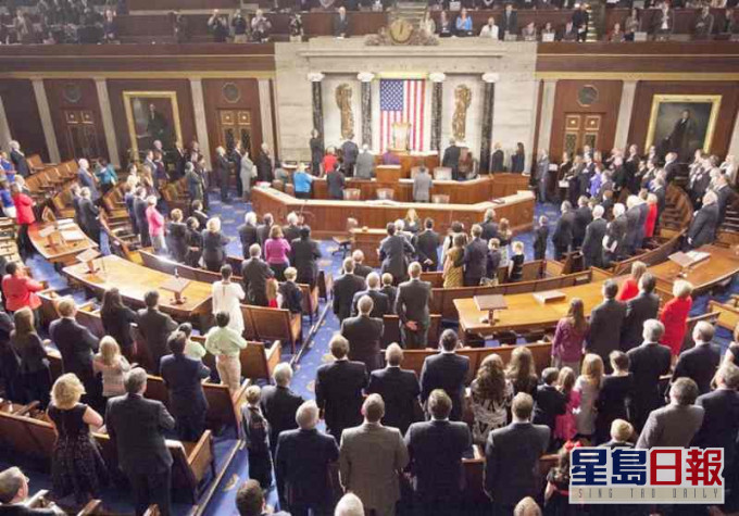 美國眾議院現時有大約四分之一是女議員。AP