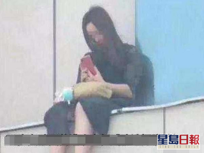 少女跳樓身亡。網圖