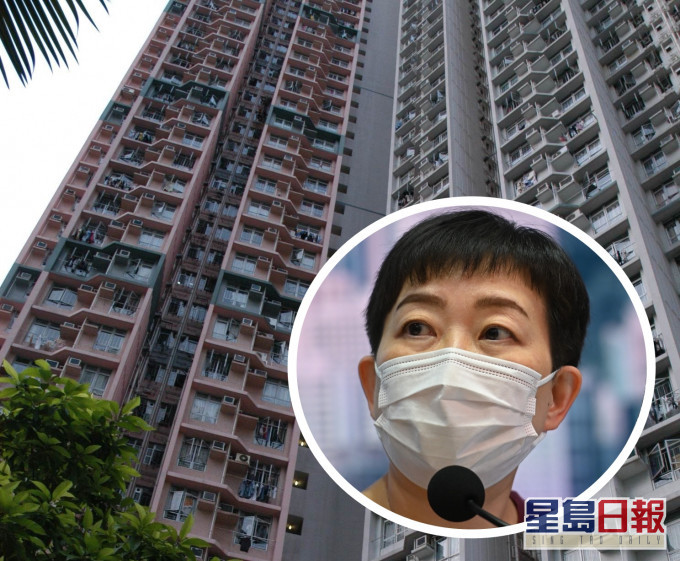 頌安邨頌智樓納強制檢測。資料圖片