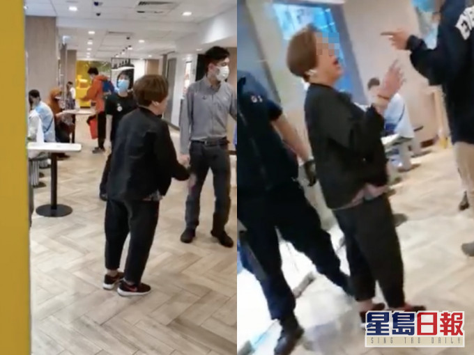 網民陳穎曦在「香港突發事故報料區」FB分享影片。影片截圖