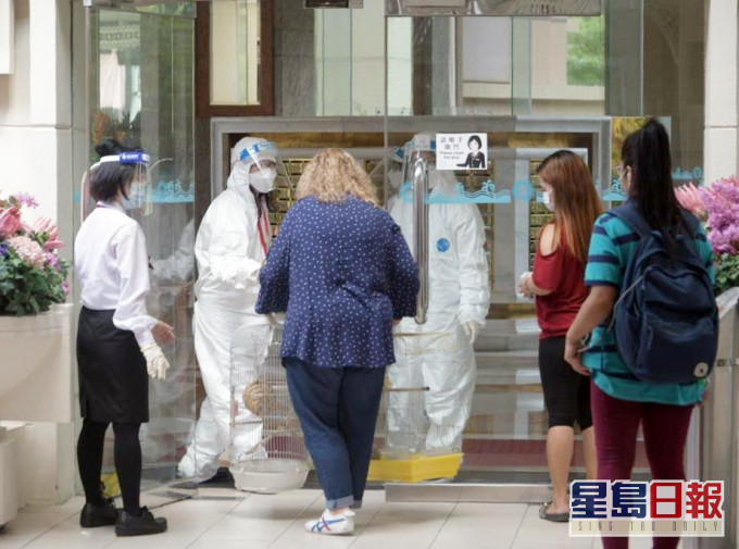 外傭與女嬰居住在映灣園悅濤軒第11座。