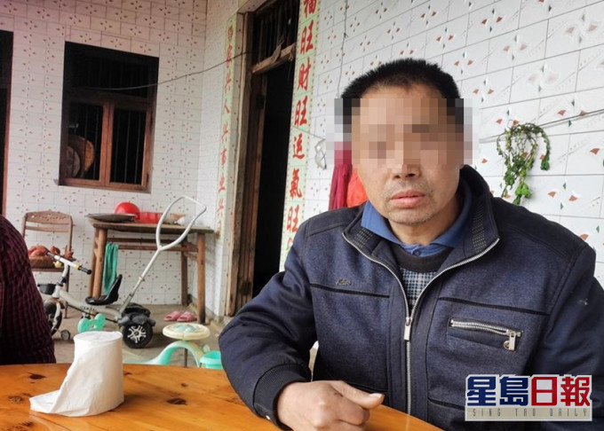 鄭先生被侄兒被土製炸彈炸傷導致視力受損,他稱會索償80萬元人民幣。網圖