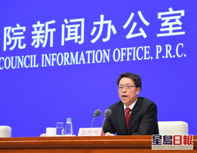 港澳辦副主任張曉明。新華社