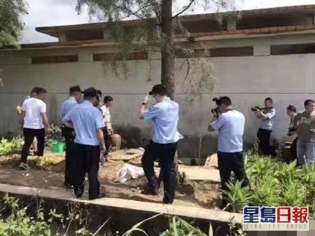 警察調查。網圖