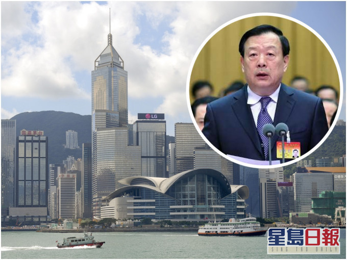 夏宝龙(小图)表示,「爱国者治港」是「一国两制」方针的核心要义。资料图片