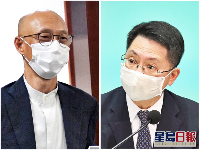 薛永恒(右)、黃錦星(左)。資料圖片