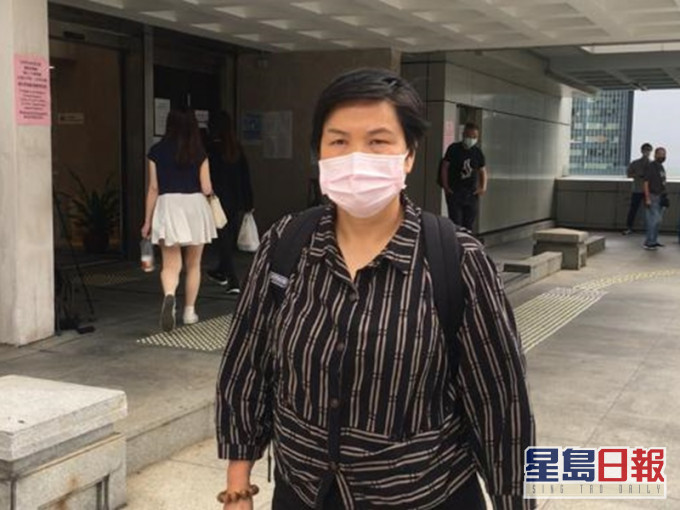 被告黄美芳。刘晓曦摄