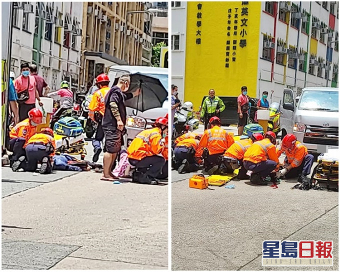 老翁送院抢救后不治。
fb「To Kwa Wan 土瓜湾之友」Candy Wong图片