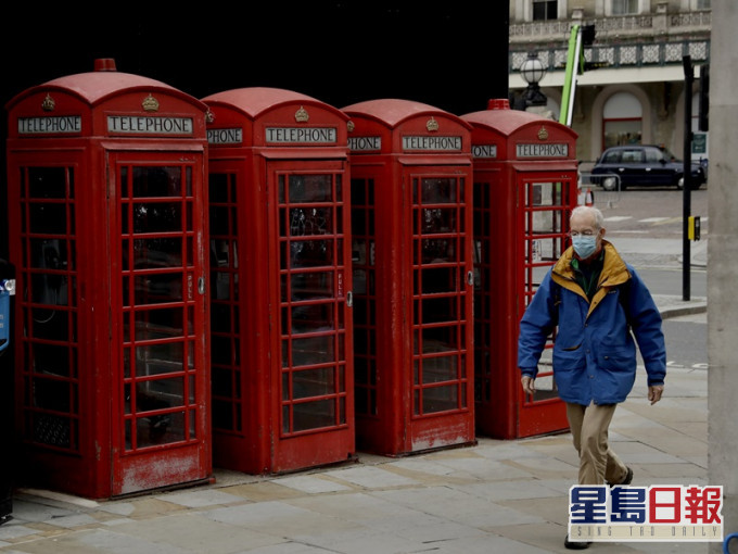英國宣布封城令12月2日結束後不會延長。AP