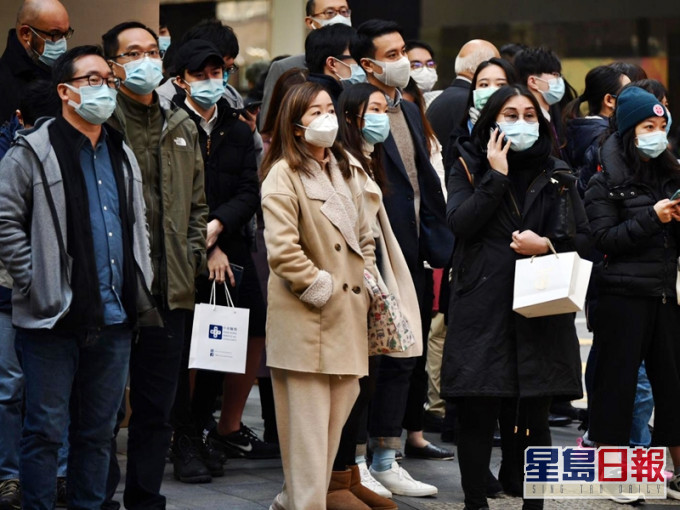 天文台表示,本港今早市區氣溫降至約10度。資料圖片