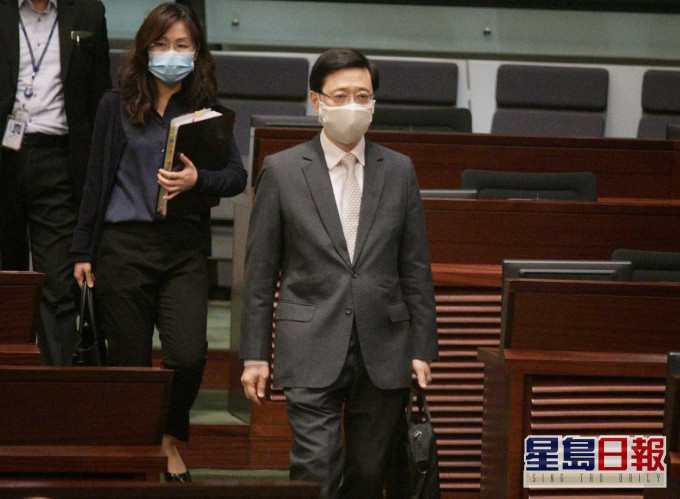 李家超指,23條被污名化,短期內難以立法。